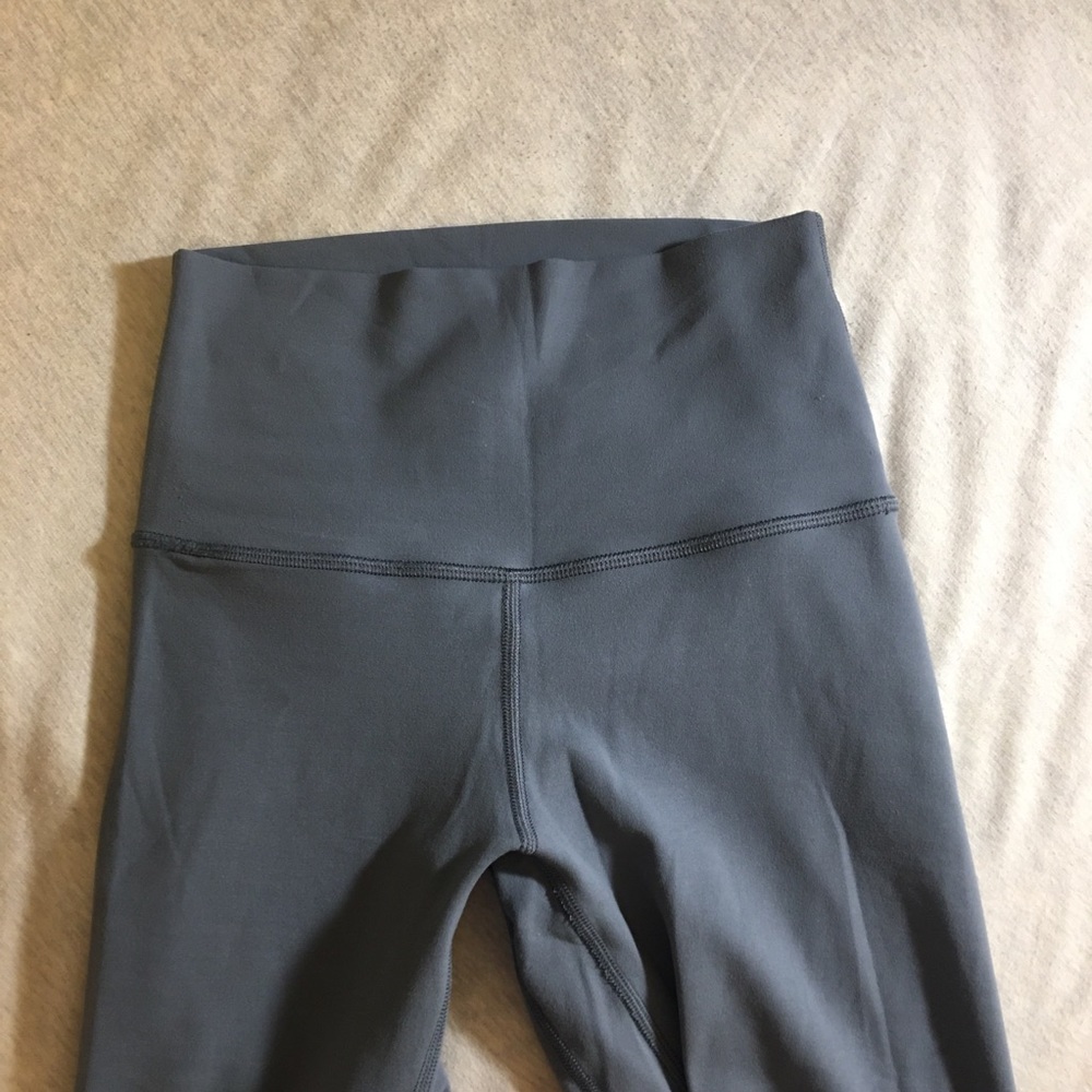 Lululemon align leggings steam blue cropped 21”